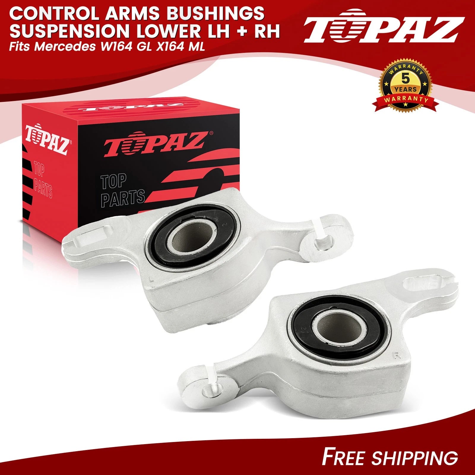 Control Arms Bushings for Mercedes GL X164 ML W164 (2007–2012)
