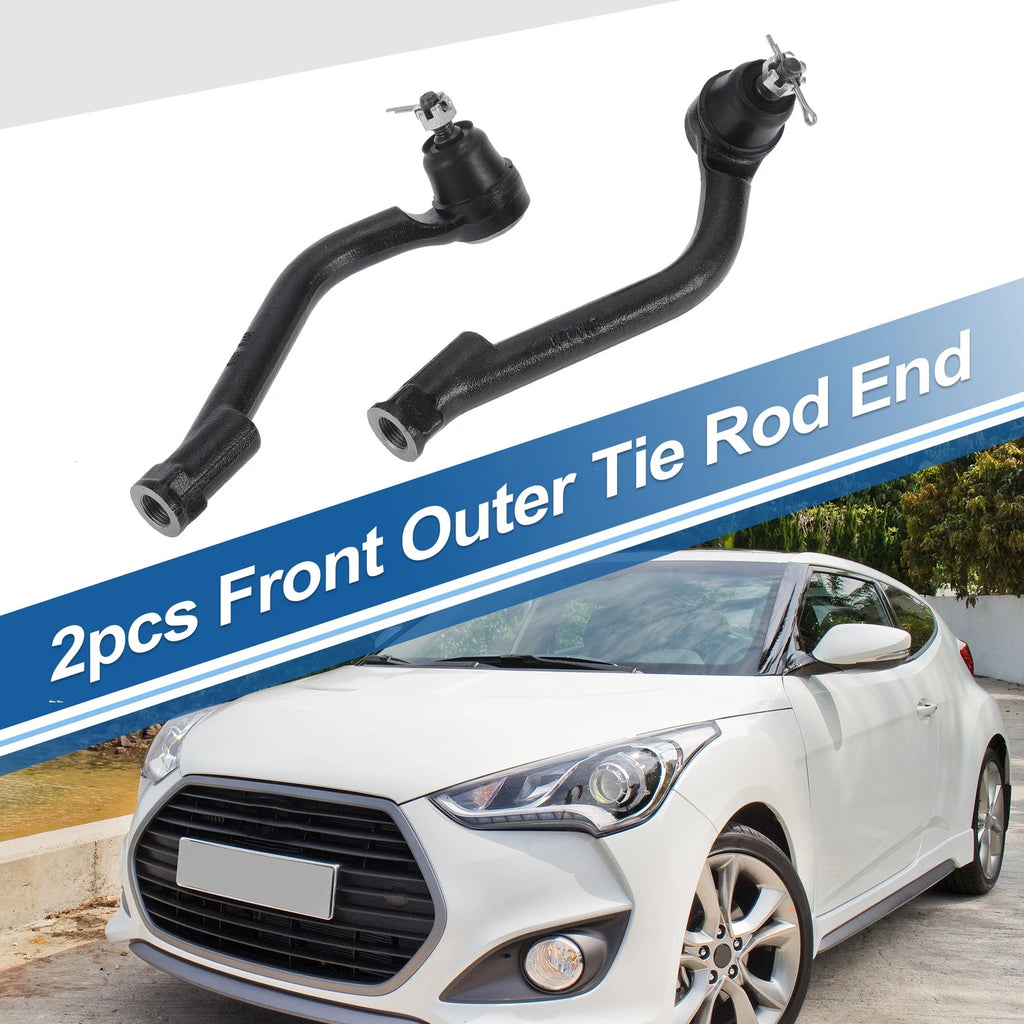 2X Front Outer Tie Rod Ends for Kia Sorento (2014–2015) & Hyundai Santa Fe (2014–2015)
