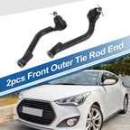2X Front Outer Tie Rod Ends for Kia Sorento (2014–2015) & Hyundai Santa Fe (2014–2015)