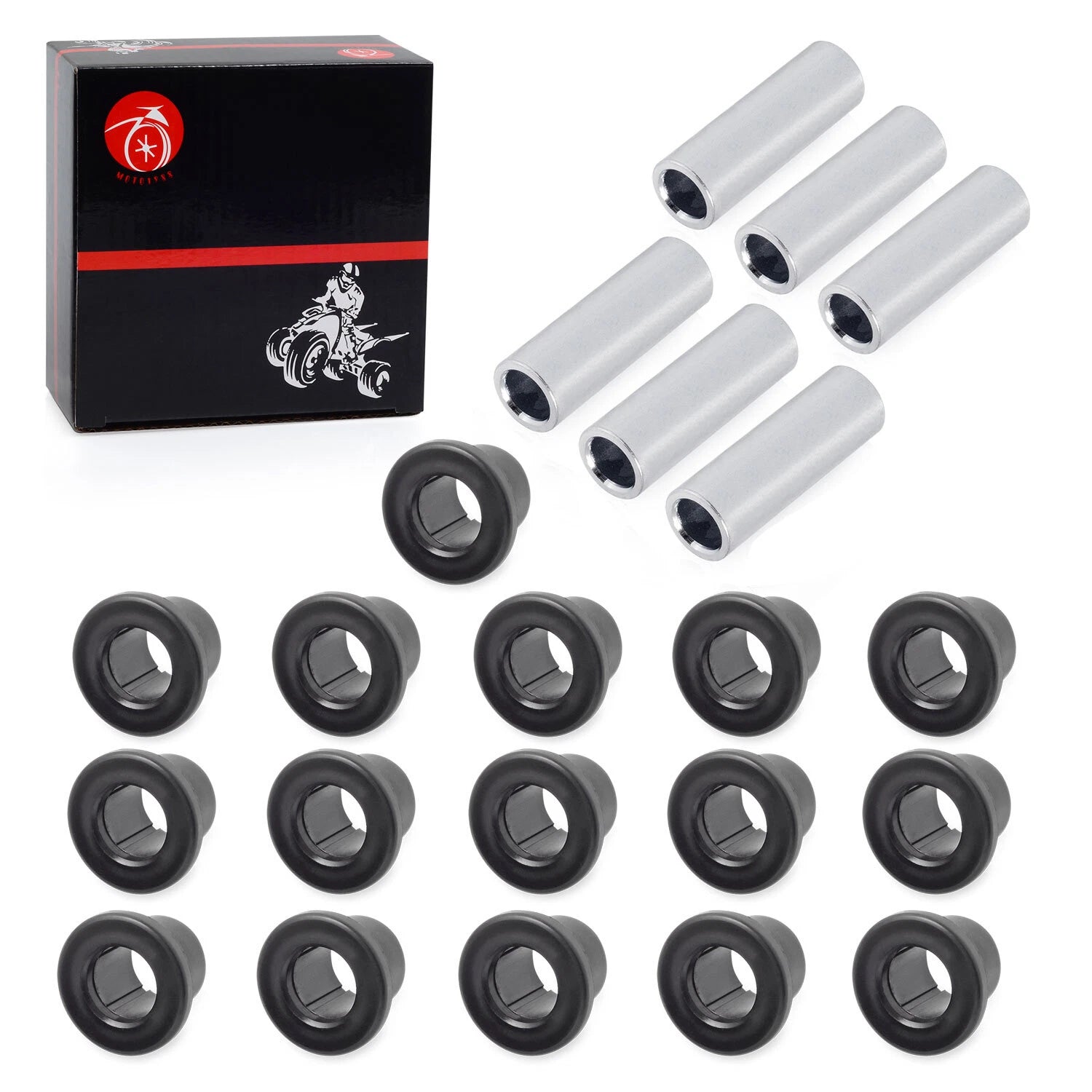 Front Lower & Upper A-Arm Bushing Kit for Can-Am Outlander (330-570)