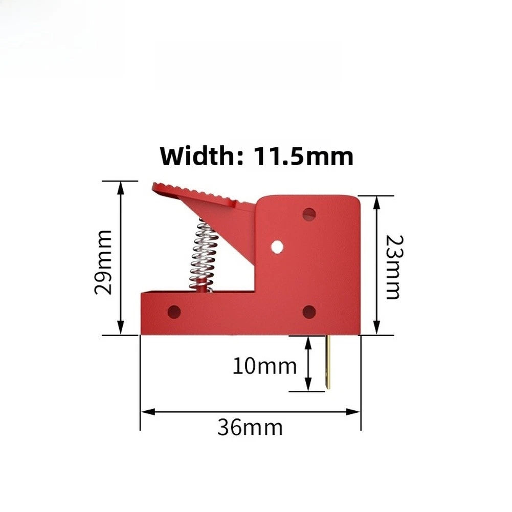 Flat Mouth Electrical Test Clip 1000V 20A 50A for Motor Audio Terminal