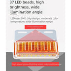 LED Side Marker Light for Trucks Trailers Bus RV 24V 8W ABS
