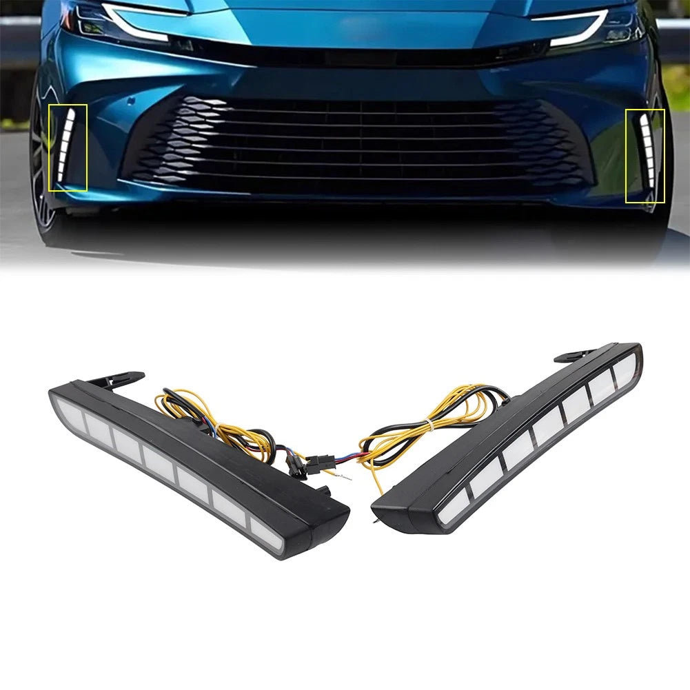 White Yellow Blue Front Fog Lights for Toyota Camry (2024–2024)