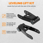 3" Front 2" Rear Leveling Lift Kit for Ford Ranger 2WD (1998–2011)