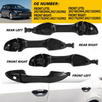 Set of 2 Outer Door Handles for Toyota Corolla (2014–2019)