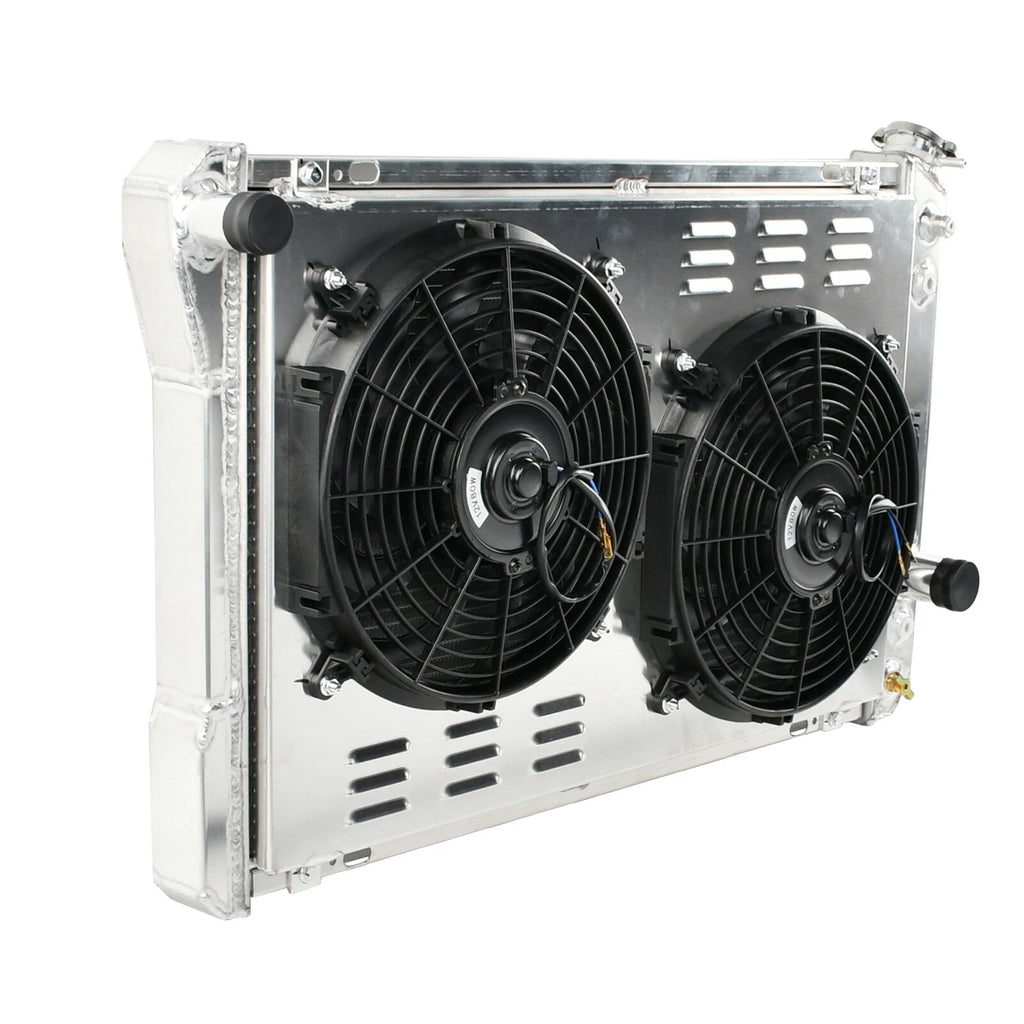 3 Row Radiator & Shroud Fan Kit for Chevy Camaro Firebird (1982–1992)