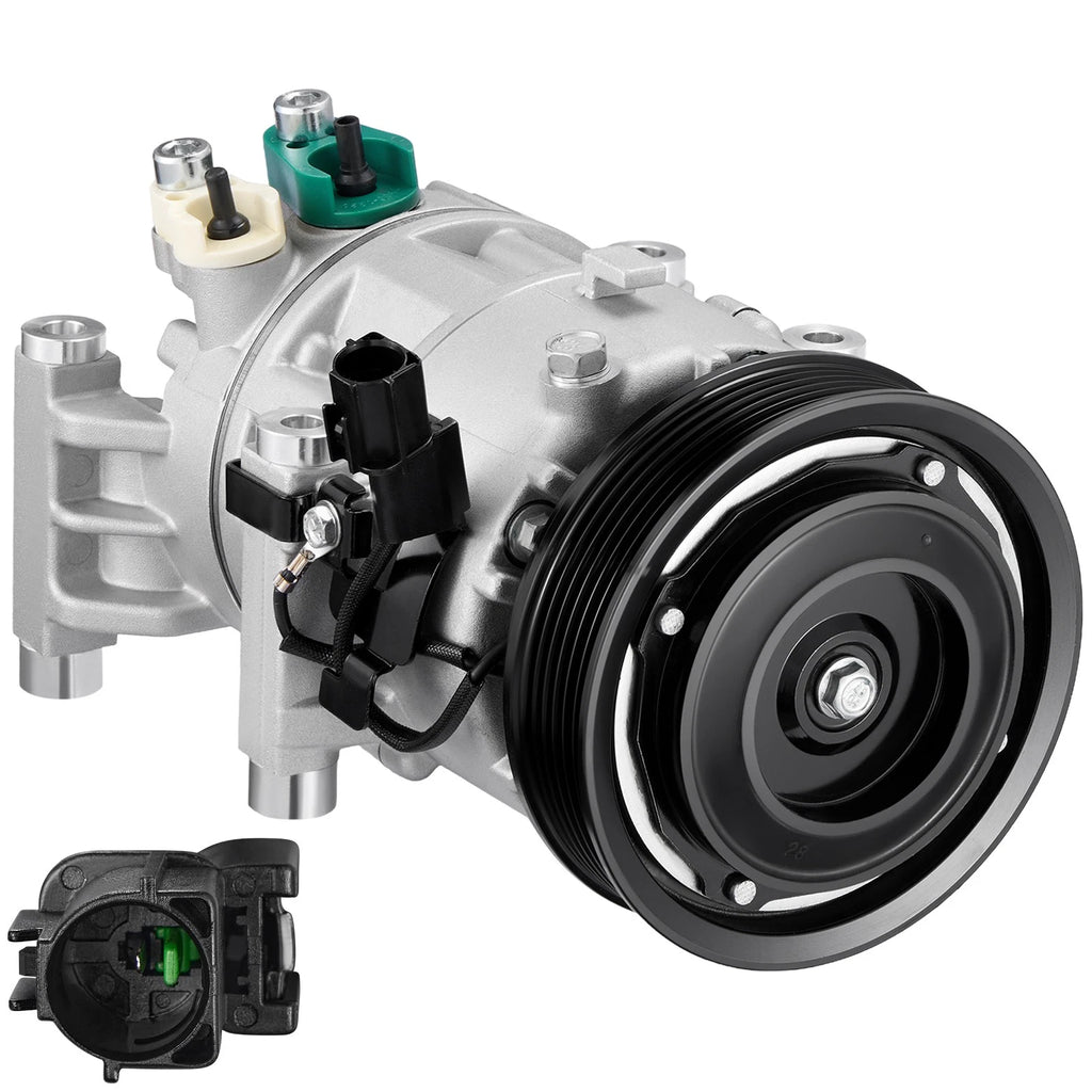 AC Compressor 5SL12 Type w/ Clutch for Kia Soul (2012–2013) 97701-2K650