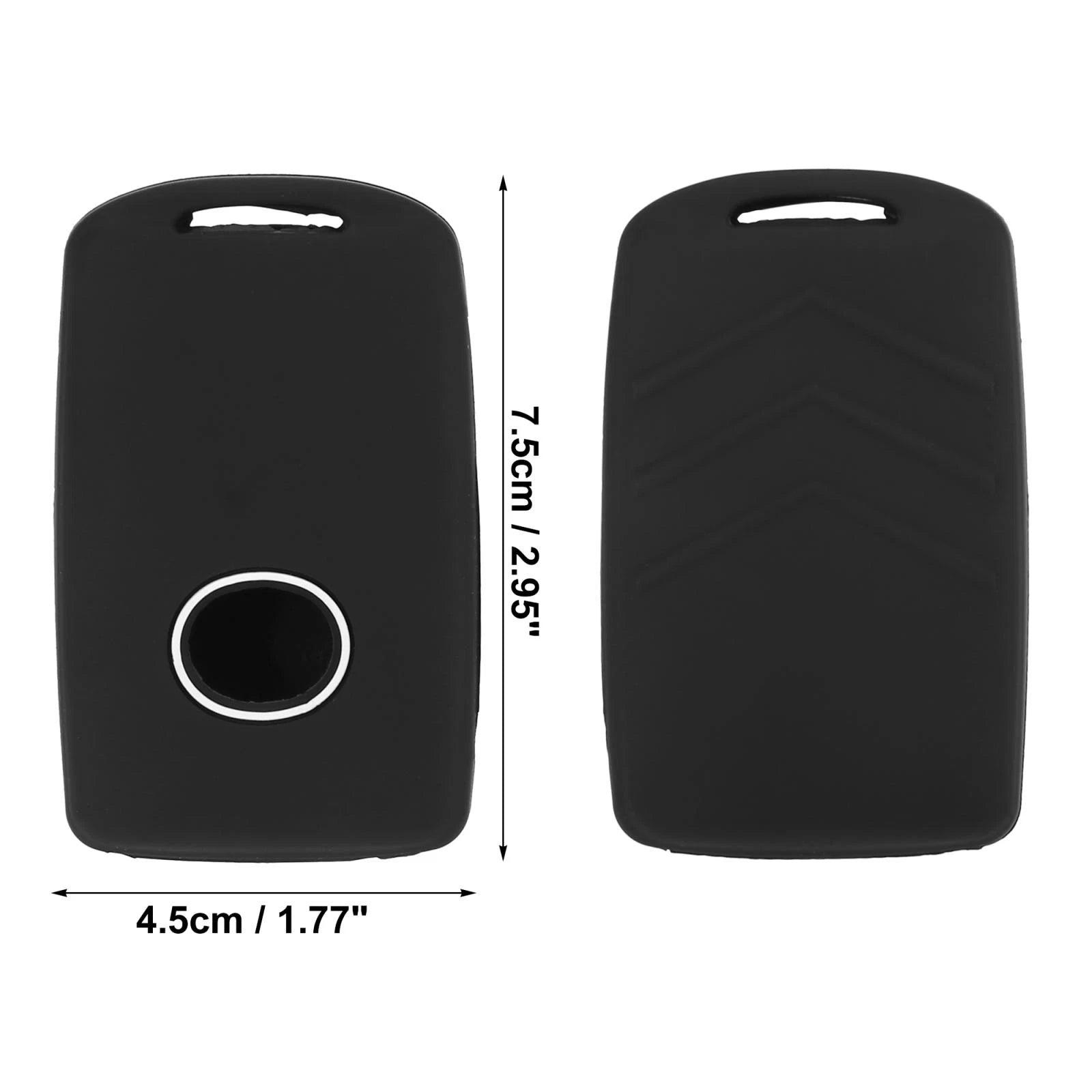 2pcs Silicone Key Cover Holder for Mazda 3 CX-30 CX-5 CX-9 (2019–2023)