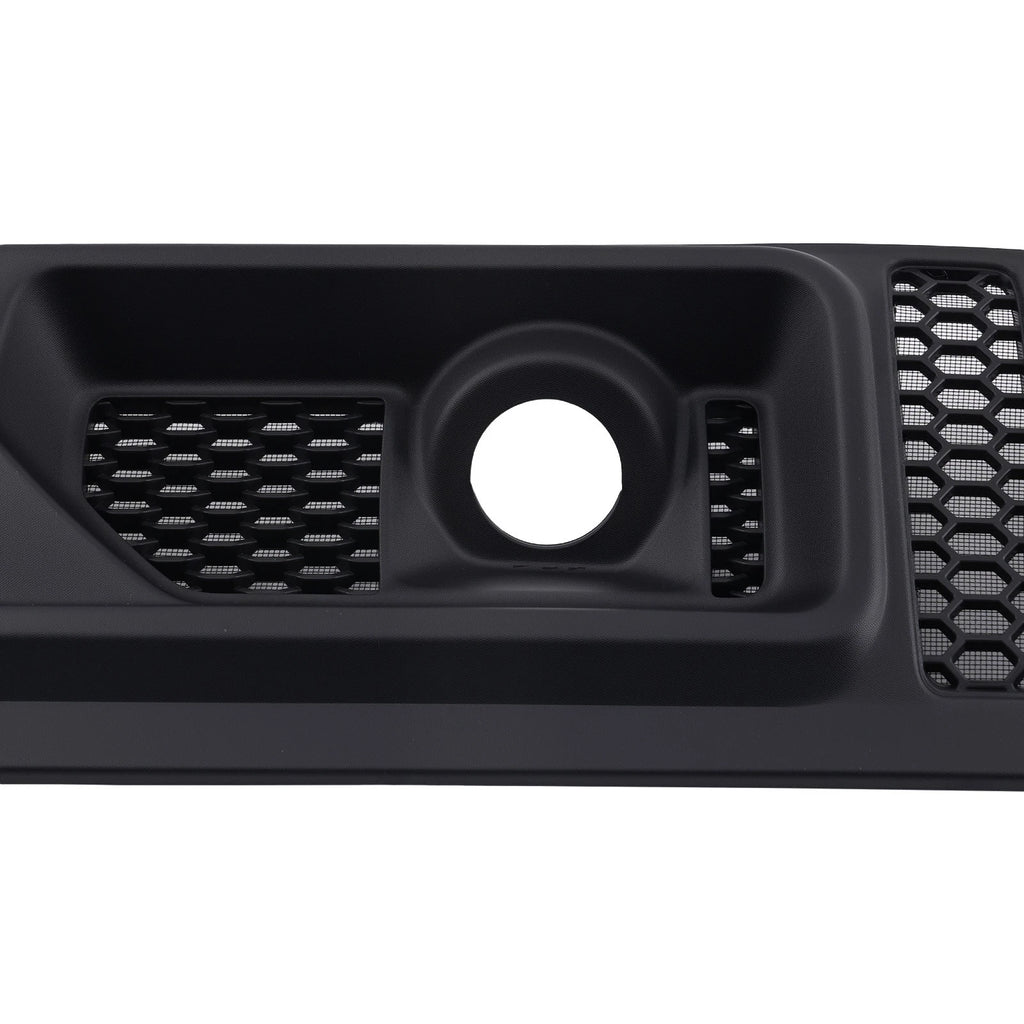 Cowl Panel Grille for Jeep Wrangler (2018-2024) Black ABS