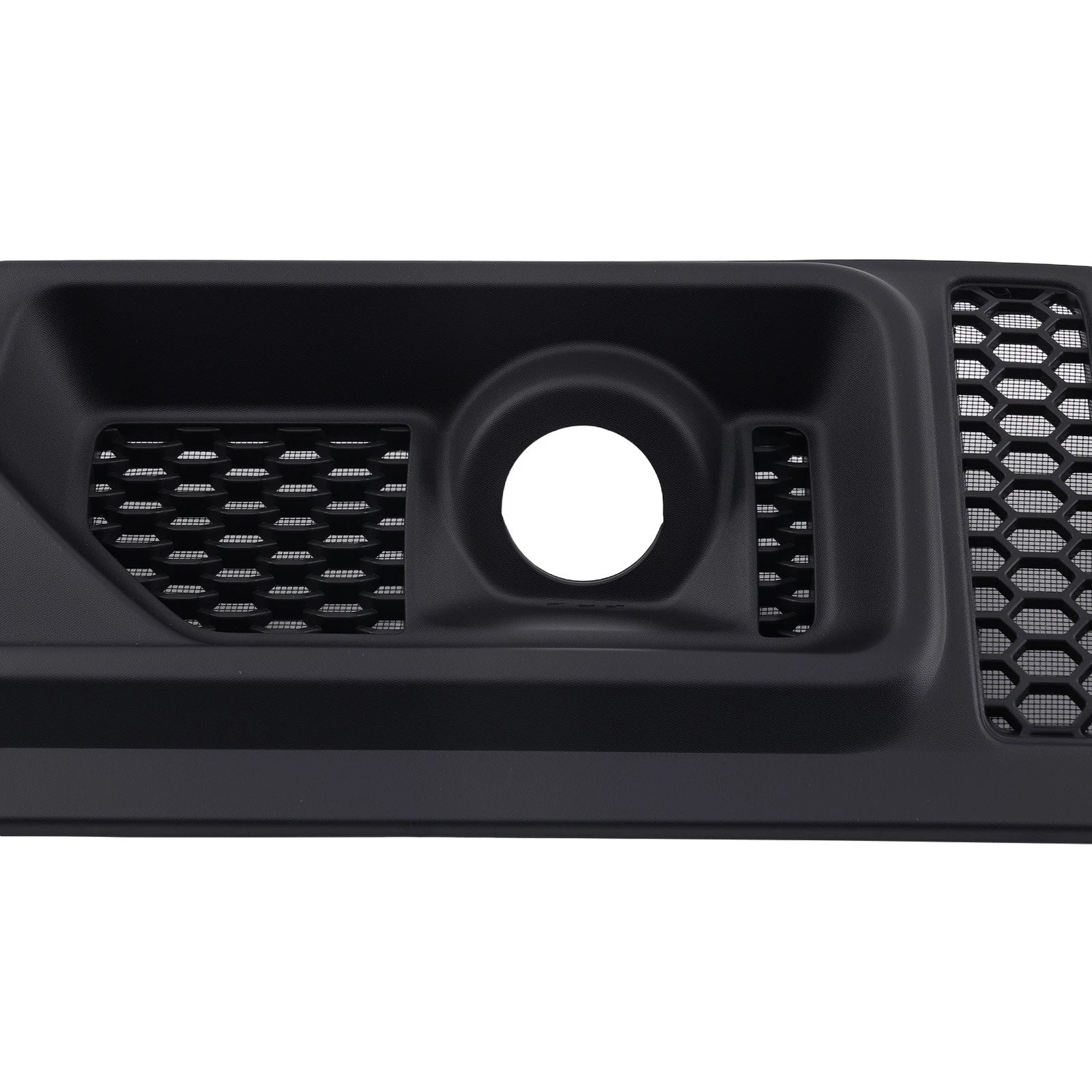 Cowl Panel Grille for Jeep Wrangler (2018-2024) Black ABS