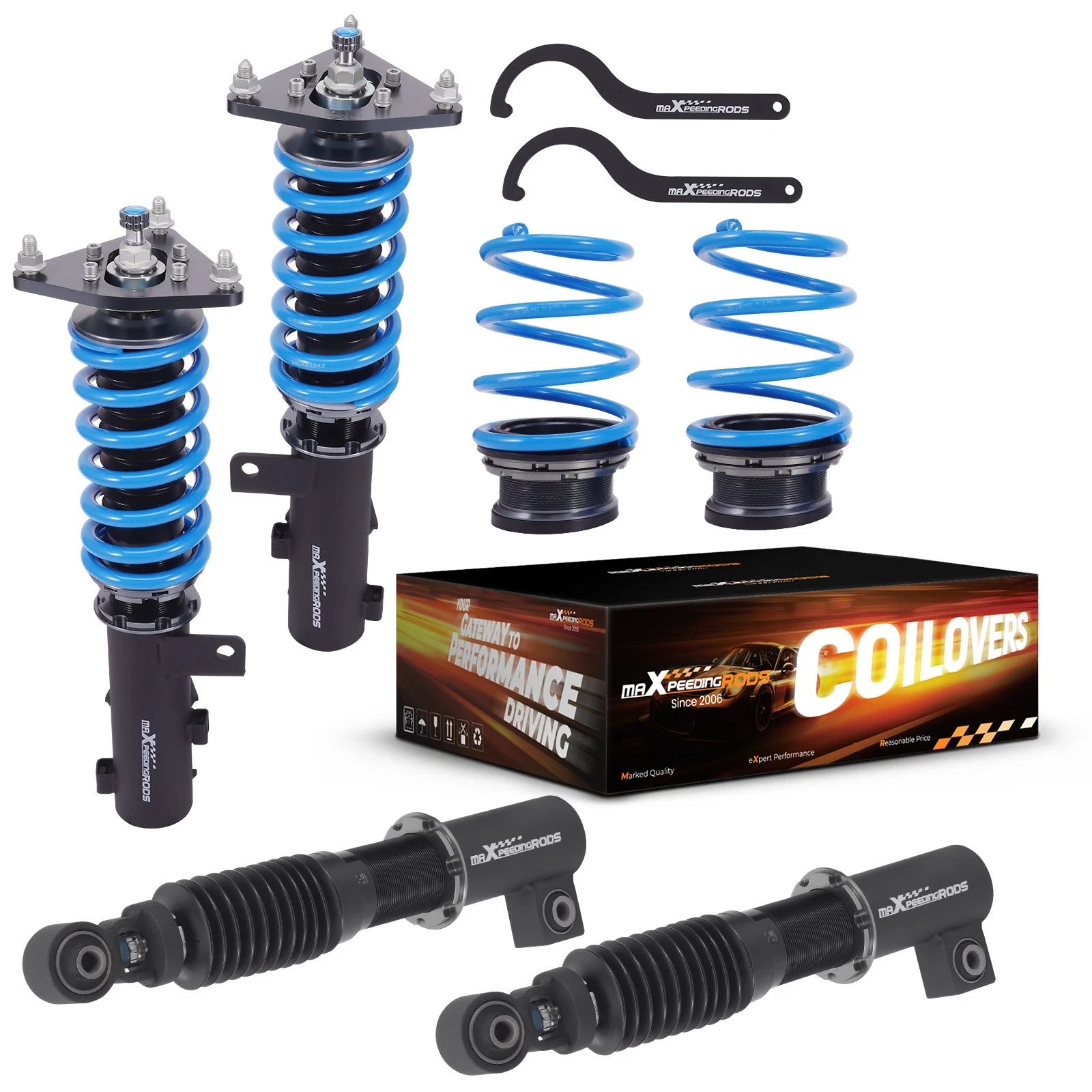 Adjustable Coilovers Suspension Lowering Kit for Kia Forte Sedan/Koup (2014–2018)