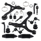 Front Lower Control Arms w/ Ball Joints Tie Rods Kit for Honda Accord (2003–2006)