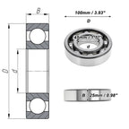 6309 Deep Groove Ball Bearing for Scooter Skateboard Wheel (P5)