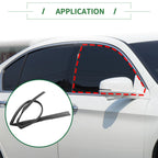 Rear Left Door Window Run Channel Seal Strip for Honda Accord (2003-2007)