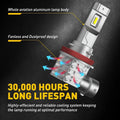 AUXITO LED Fog Light Bulbs H8 H16 H11 for
