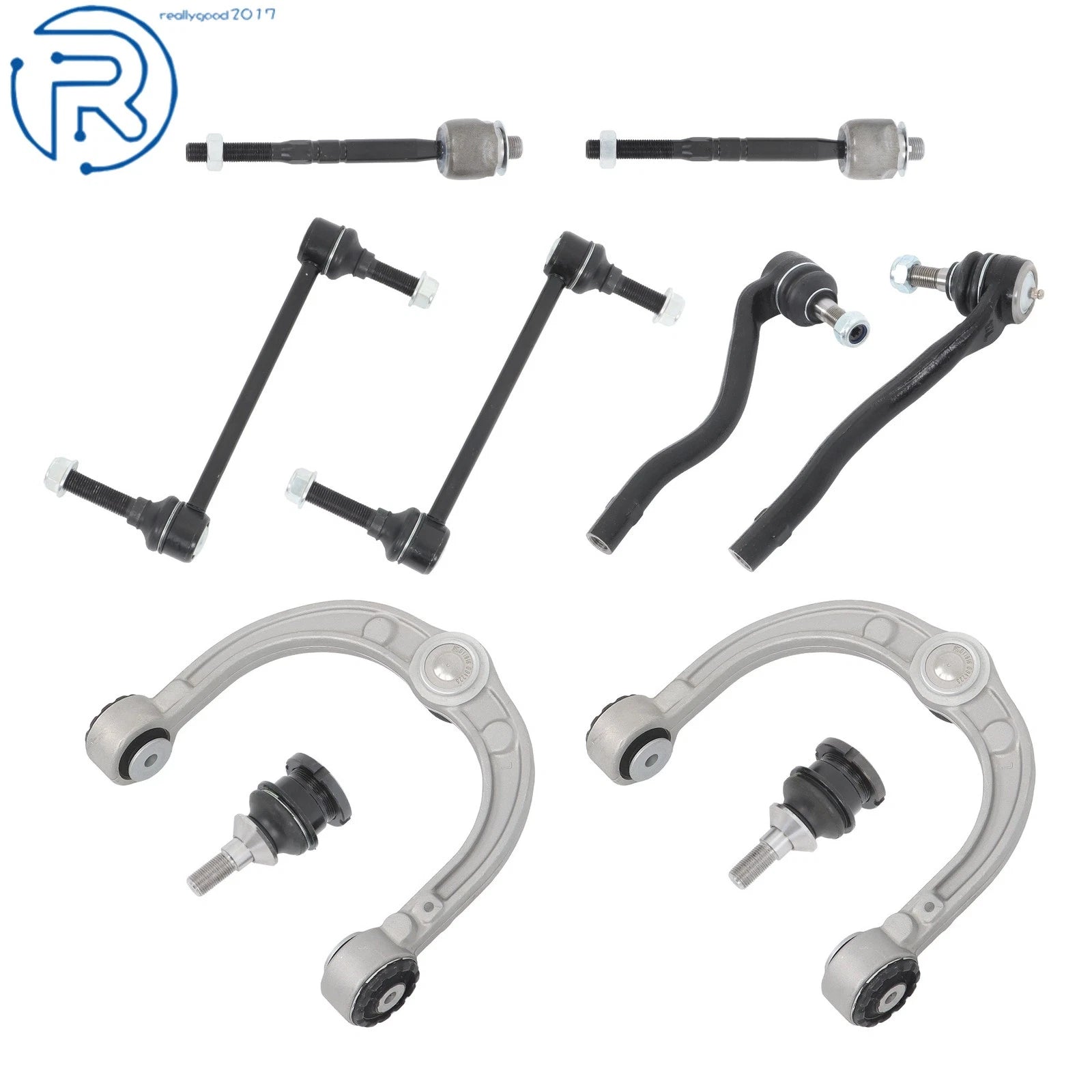 Set of 2 Front Upper Control Arms with Ball Joints for Mercedes ML350 ML450 (2006–2011)