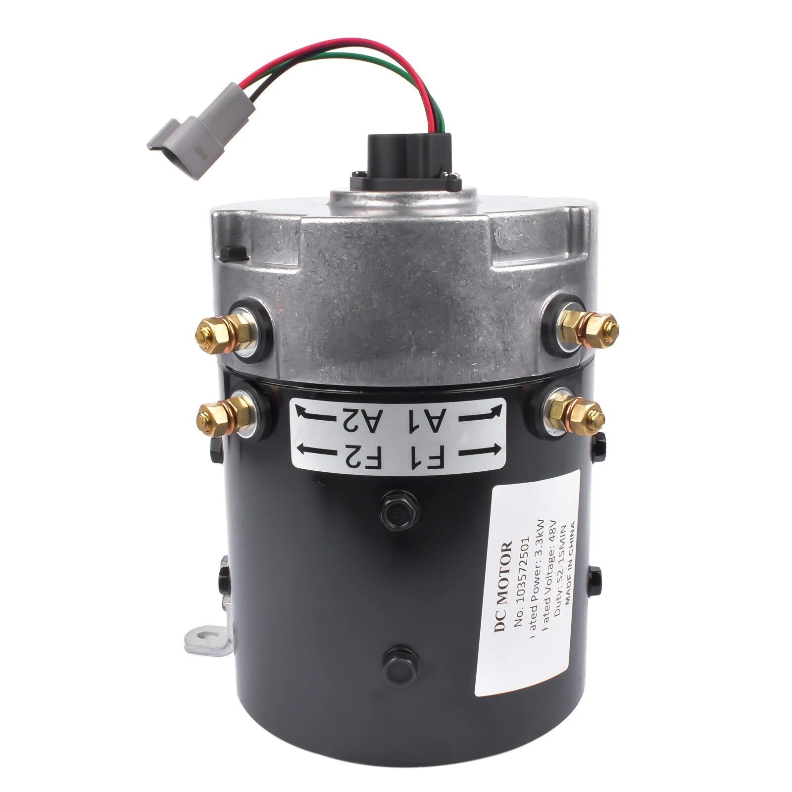 Electric Motor 3.3Hp 48 Volt for Club Car Golf Cart (103572501, 102240102)