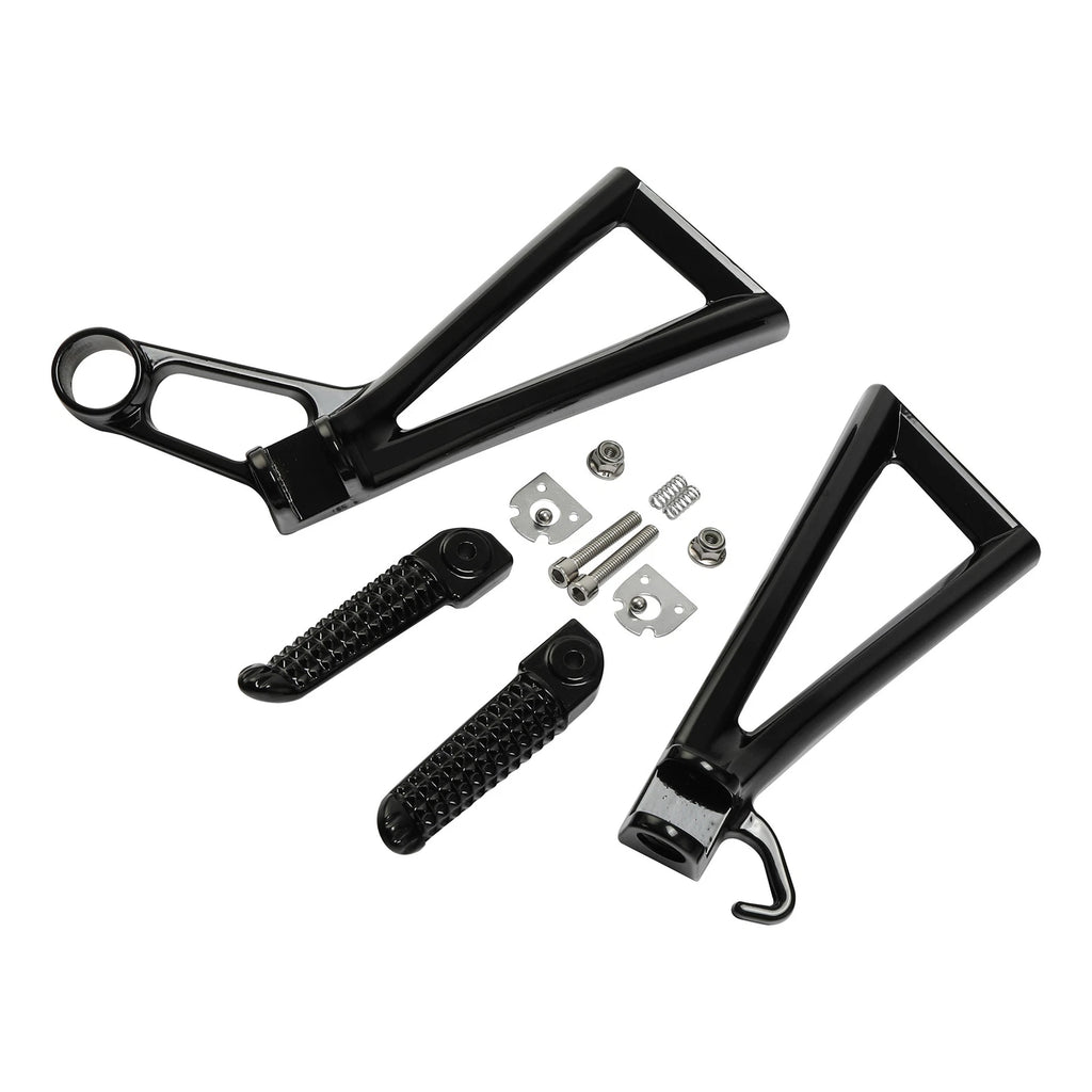 Rear Passenger Foot Pegs Bracket for Yamaha YZF R6 R6S (2003–2009)
