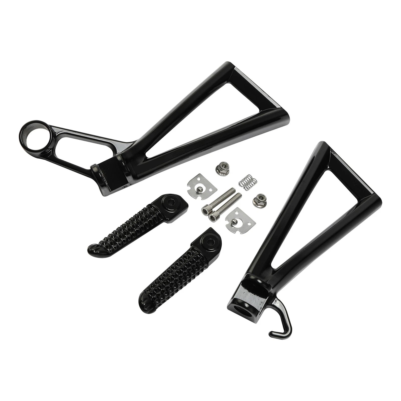 Rear Passenger Foot Pegs Bracket for Yamaha YZF R6 R6S (2003–2009)