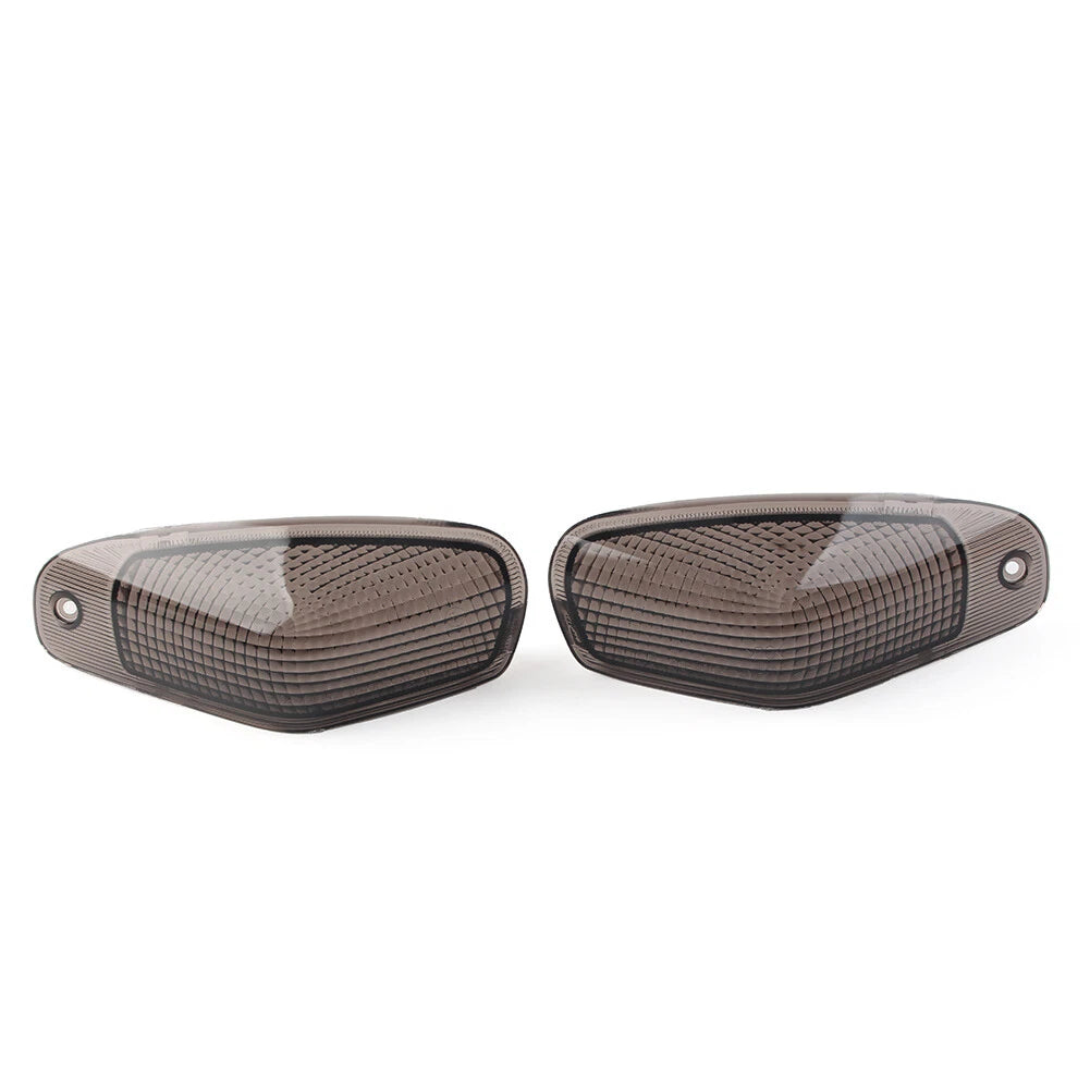 Smoke Front Turn Signal Indicator Lens for Kawasaki ZZR400 ZZR600 (1993–2008)