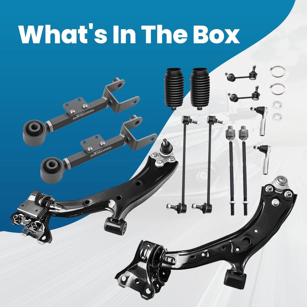 Control Arms with Ball Joint & Sway Bar Tie Rod for Honda CR-V (2007-2011)