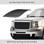 Black Billet Grill Insert for GMC Sierra 2500/3500 HD (2007-2010)