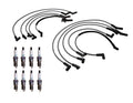 Denso 8mm Wire Set & 8 Iridium TT Spark Plugs for Ford Mustang