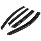 Set of 4 Window Visors for Kia Sorento (2016–2020) - Black Rain Deflector