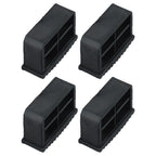 Set of 4 Rubber Non-Slip Ladder Leg Covers for Safe Climbing Experience