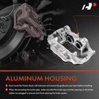 2X Front Side Brake Caliper with 4 Pistons for Ford Mustang (2015–2021)