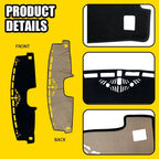 Dash Mat for Ford Maverick (2022–2025) - Anti-Glare Black Pad