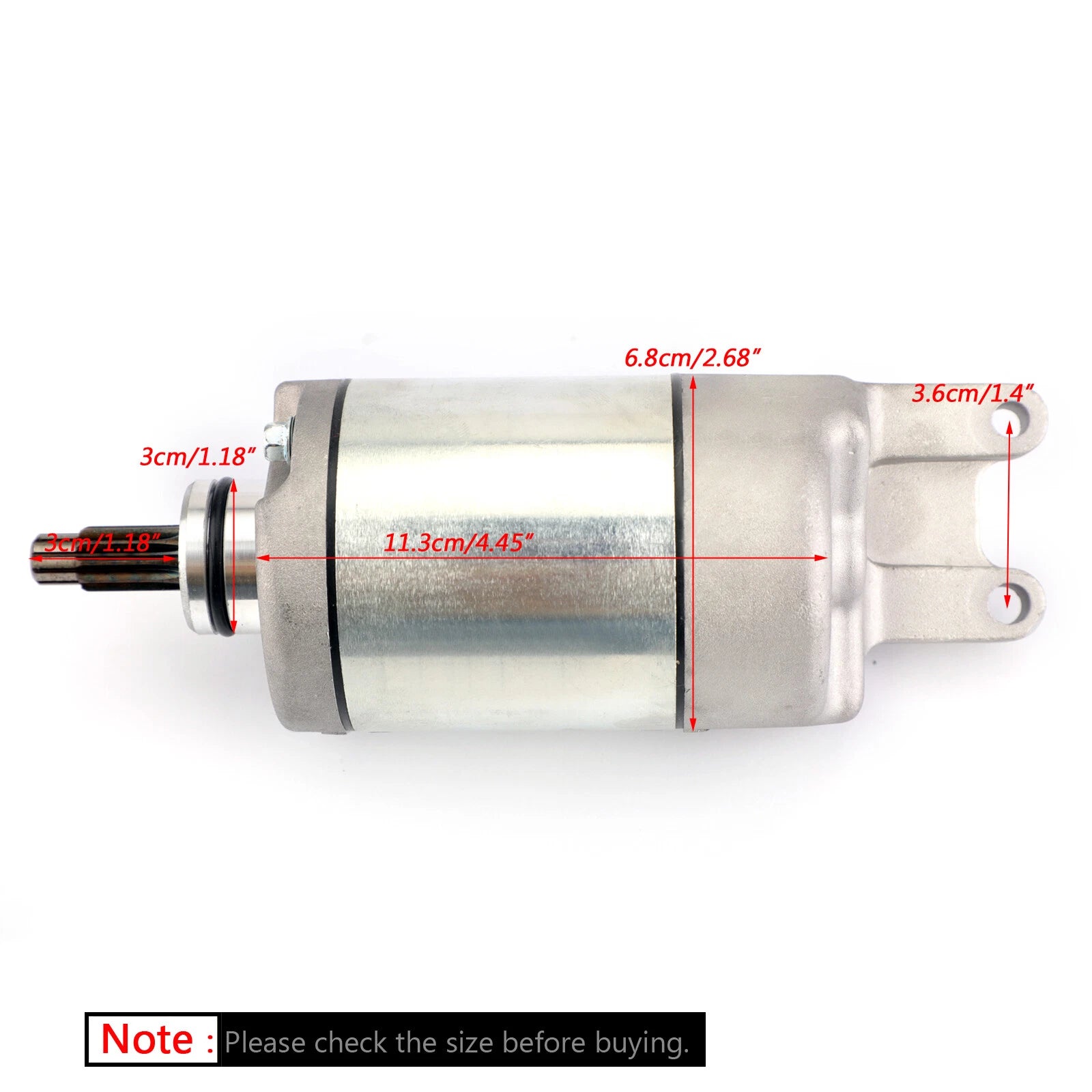 Starter for Honda TRX300 TRX300FW Big Red 300 (1988–2000) 31200-HC4-033