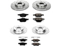 Brake Pad and Rotor Kit for Mazda 5 (2008–2010, 2012–2015) WW754ZC