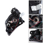 Headlight Assembly Black for Nissan Sentra (2010–2012)