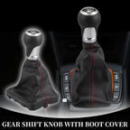 6 Speed Manual Gear Shift Knob with Dust Cover for Audi A6 (2004–2008)