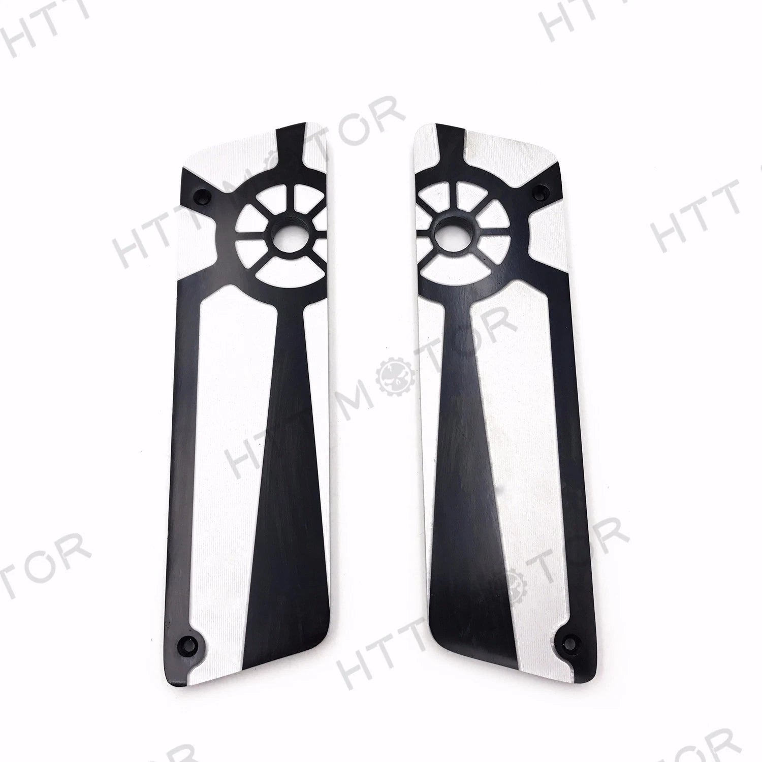 Gear Saddlebag Latch Cover Set for Harley FLTR Road Glide (1998–2009)