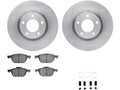 Front Brake Pad and Rotor Kit for Mazda 3 Sport (2010–2013) GZ998VB