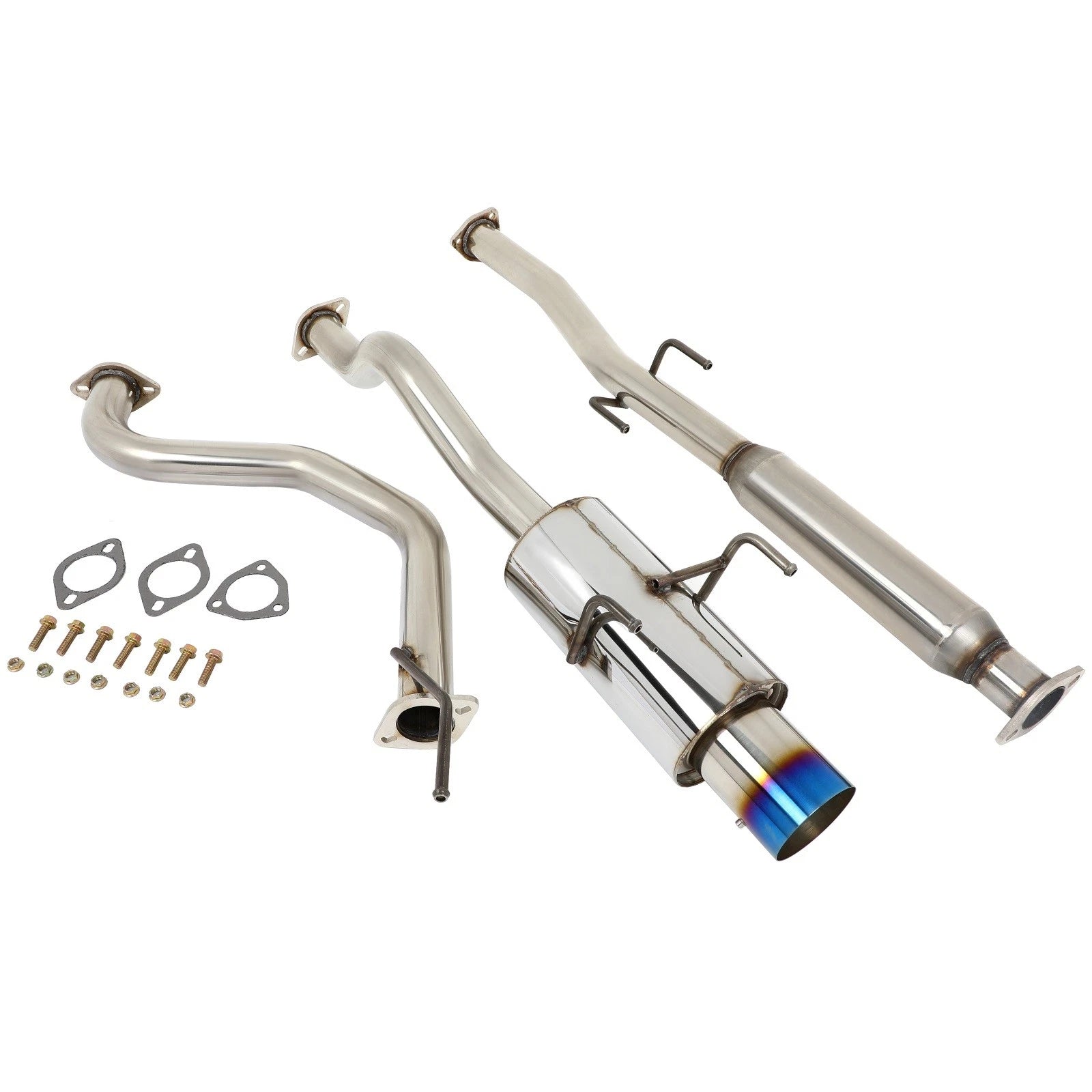 4" Burnt Tip Muffler SS for Acura Integra DC1 DB GS/LS/RS (1994–2001)