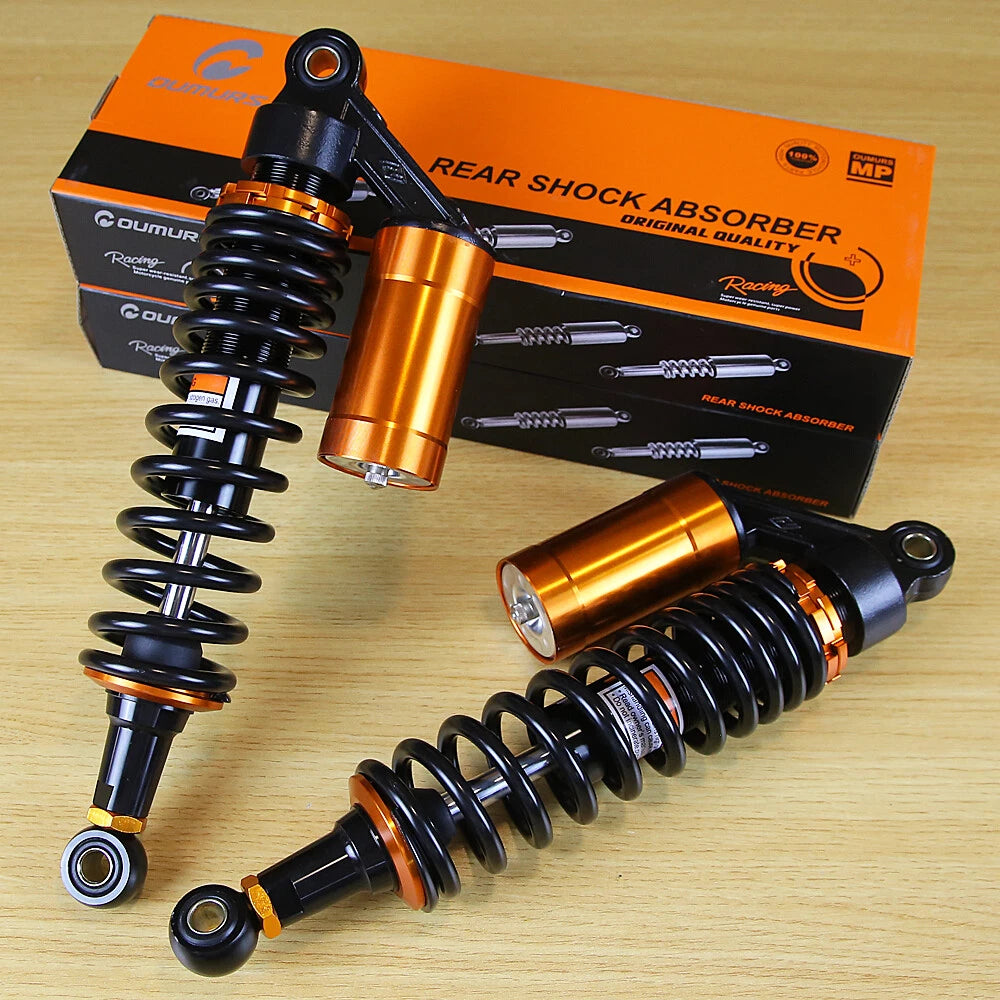 Black 13.5'' 340mm Air Shock Absorber for Honda Motorcycle (Universal)