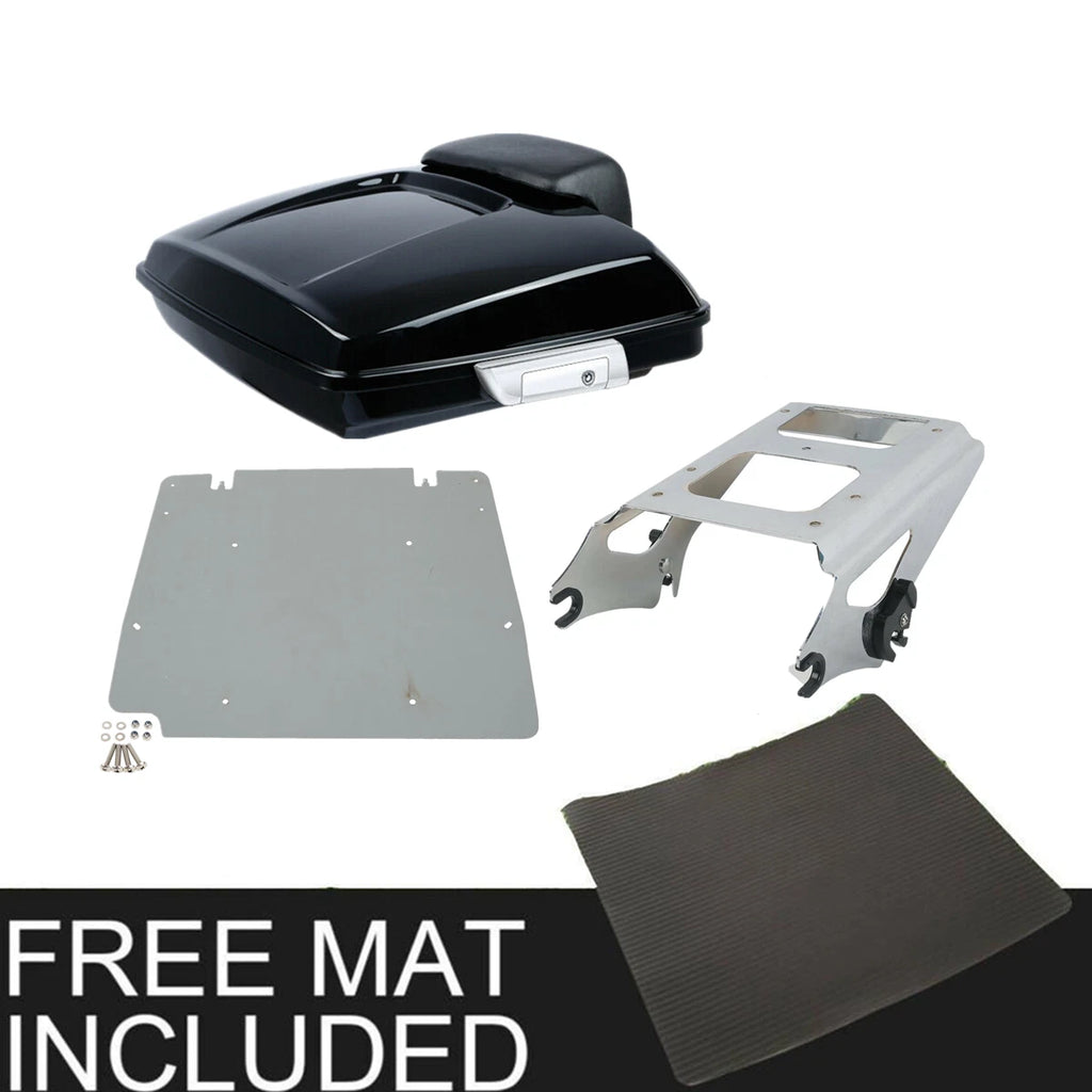 Razor Trunk Pad Mount Rack Plate for Harley Touring Street Road Glide (2009–2013)