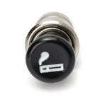 Waterproof 12V 24V Power Outlet Socket with Cover for Car Motorcycle Boat RV