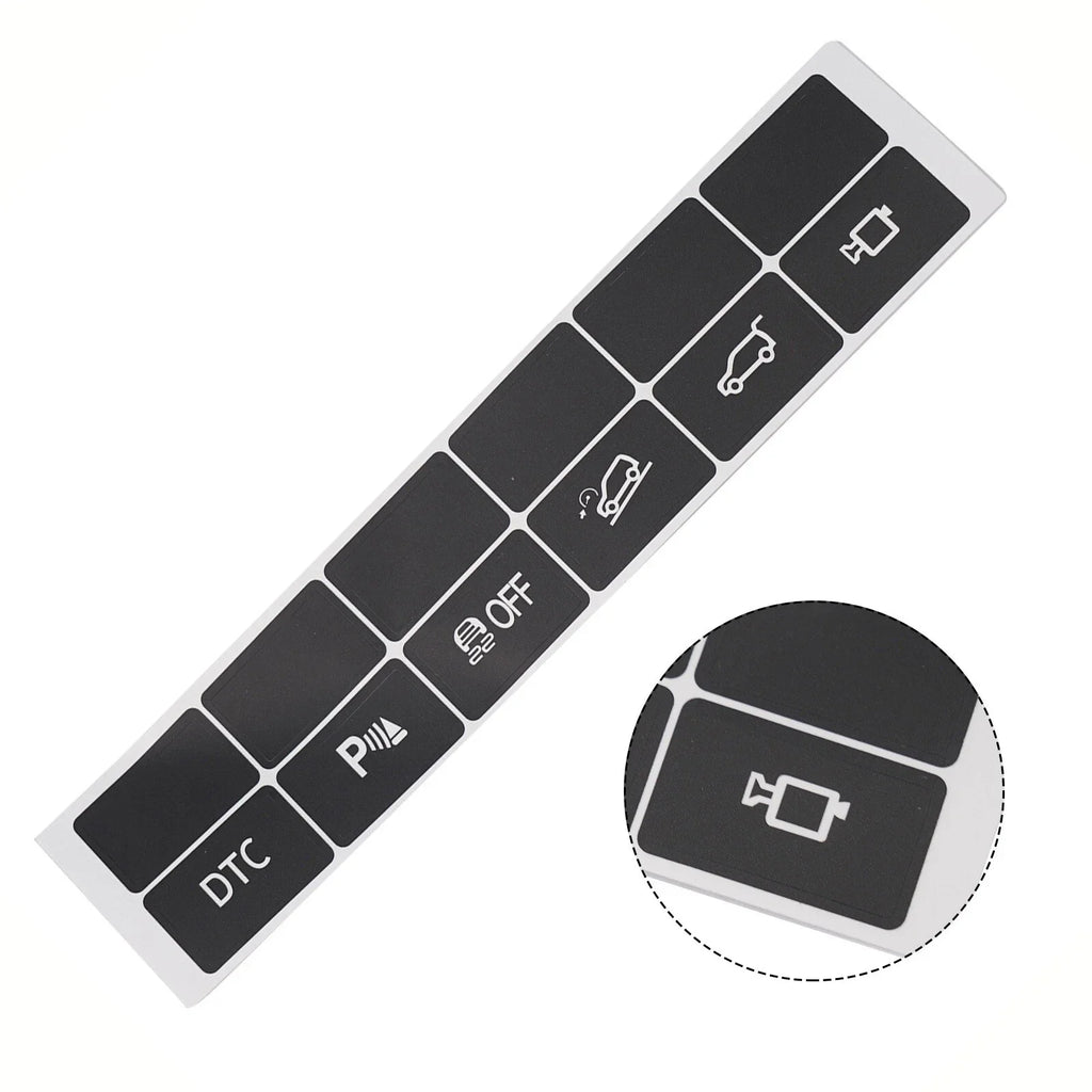 Repair Button Sticker for Car Model