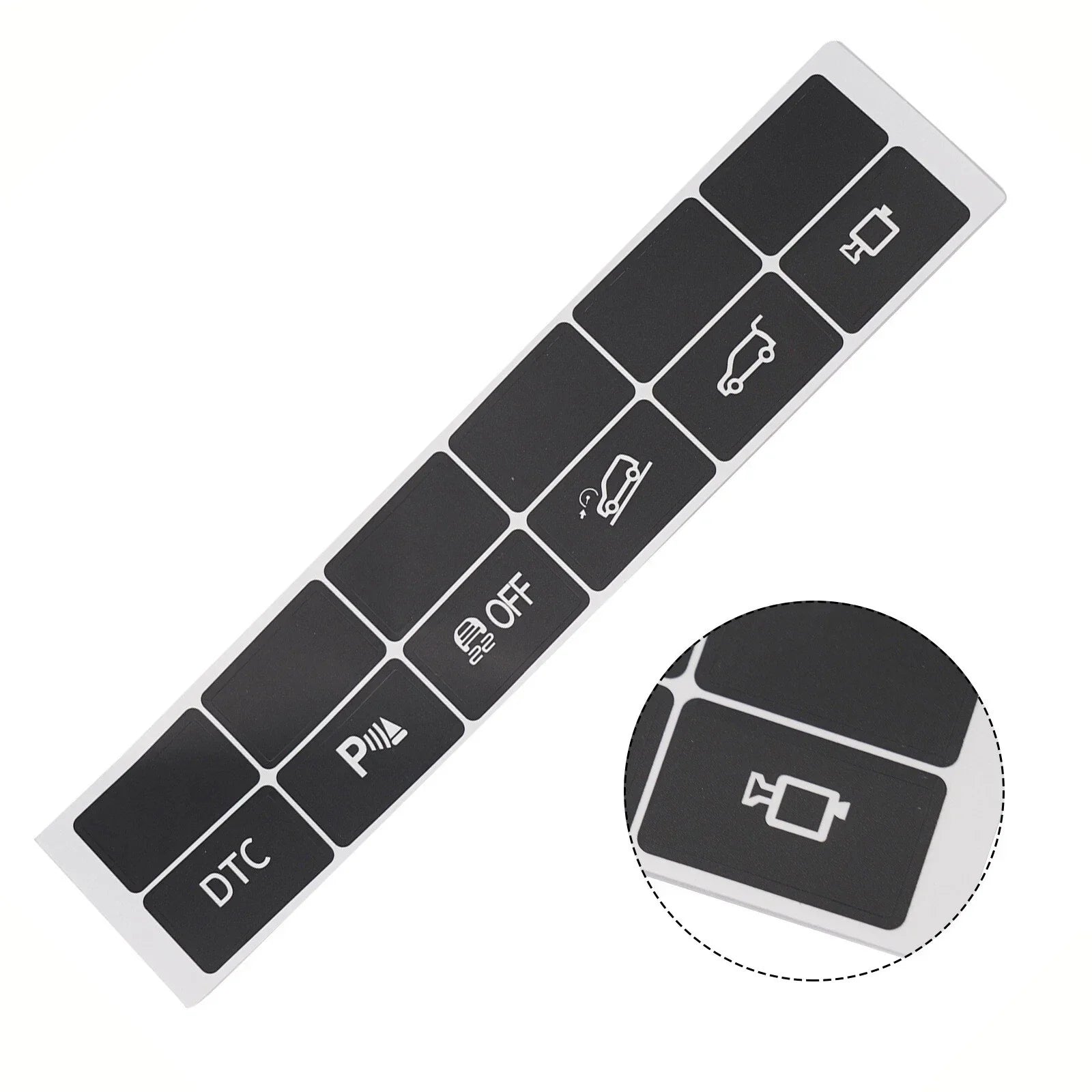 Repair Button Sticker for Car Model
