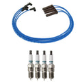 NGK Wire Set & Denso 4 Iridium Spark Plugs Kit for Hombre Sonoma S10 (1996–2004)