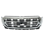 Front Upper Grille for Ford F150 (2021–2022) ML3Z-8200-DA Chrome Painted