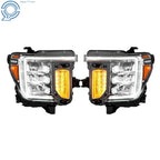 Full LED Headlight Set for GMC Sierra 2500/3500 HD (2020–2023)