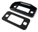 Side Marker Bezels Raised Black Aluminum Pair for 1970–1977 Ford Bronco