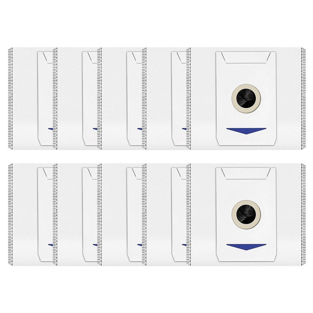Set of 4 Dust Bags for Ecovacs T30Pro T30MAX with Side Brush Filter
