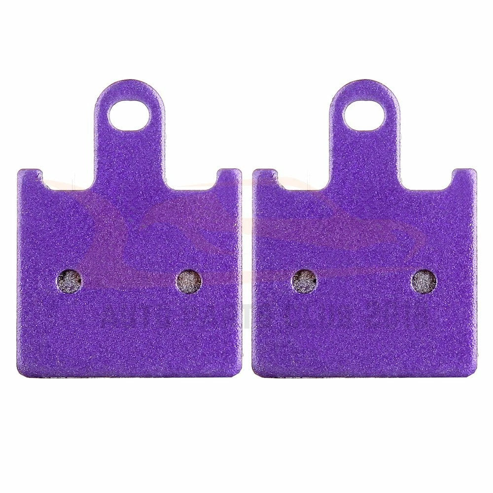 Front & Rear Carbon Fiber Brake Pads for Kawasaki Ninja ZX6R (2007–2008)