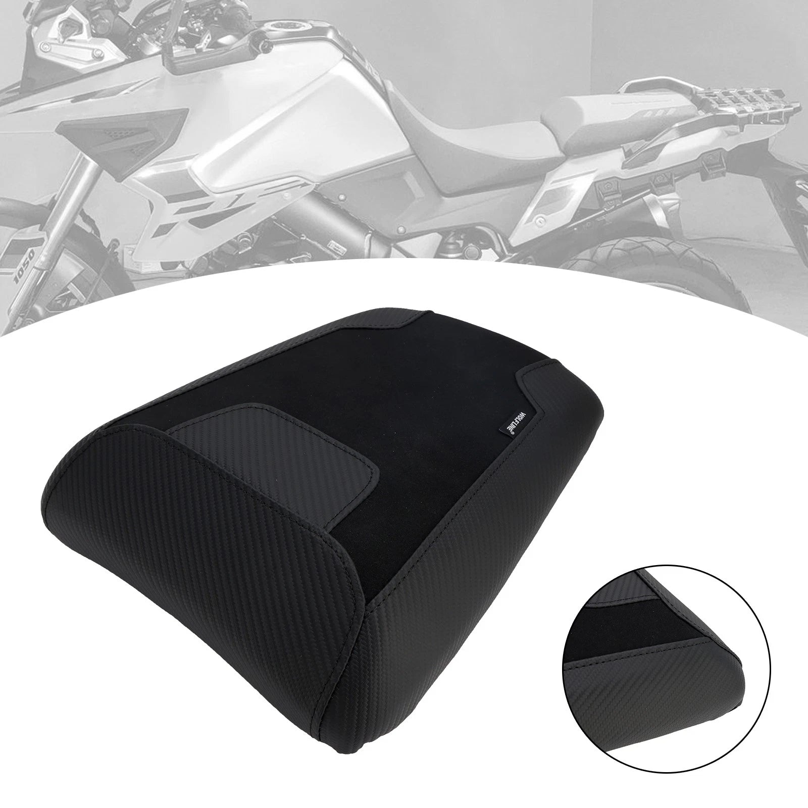Rear Passenger Seat Cushion for Suzuki V-Strom DL1050 (2023–2025)